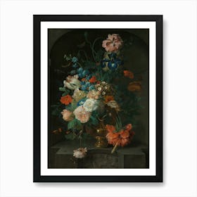 Flowers In A Vase 2 Art Print