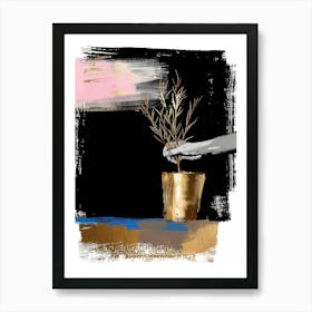 Tree In A Pot Art Print