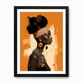 African Woman 52 Art Print