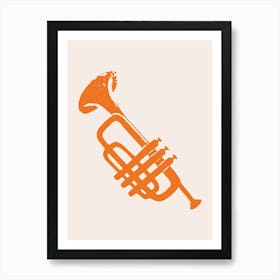 Trumpet Icon Art Print