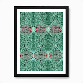 Psychedelic Pattern 12 Art Print