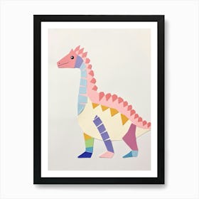 Nursery Dinosaur Art Panoplosaurus Art Print