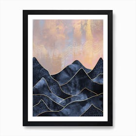 Mountainscape Art Print