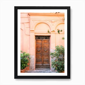 The Trastevere Door Art Print