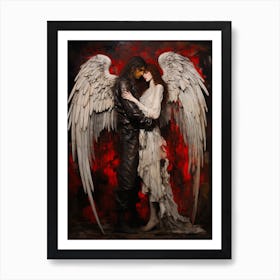 Angel Wings Art Print