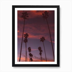 LA Sunset III Art Print