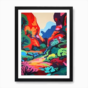 Garden Of The Gods Usa Painting 2 Art Print