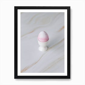 Pink Egg Art Print