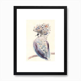 Crowned Pigeon Art Print