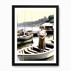 1920s Marina~Reimagined 3 Art Print