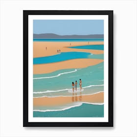 Scotland Beach Art Print
