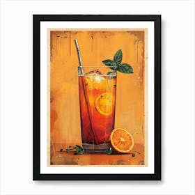 Iced Tea 35 Art Print