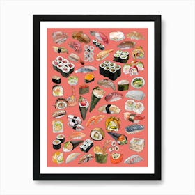 Sushi Art Print