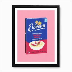 Finnish Food Elovena Art Print