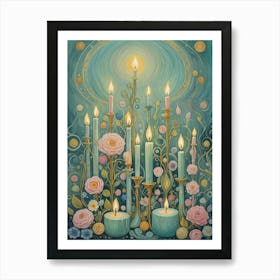 Candlelight 1 Art Print