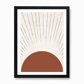 Autumn Sasha Sun Abstract Art Print