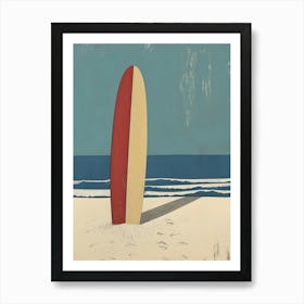 Surfboard 1 Art Print