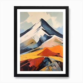Aonach Beag Scotland 1 Mountain Painting Art Print