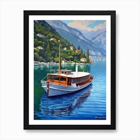 Lake Como Luxury 2 Art Print