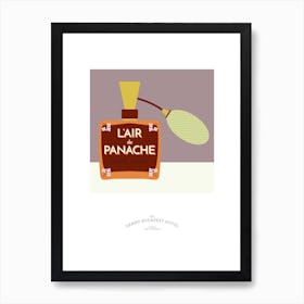 Hotel Budapest Gustaves Lair De Panache Art Print