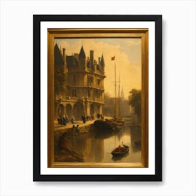 View Of A City Art Print