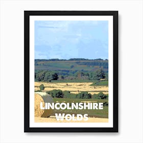 Lincolnshire Wolds, AONB, Area of Outstanding Natural Beauty, National Park, Nature, Countryside, Wall Print, Art Print
