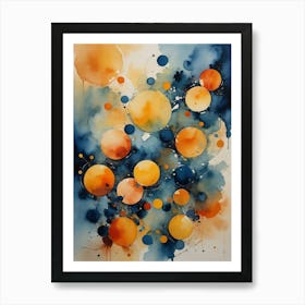 Abstract Watercolor Painting Art Print