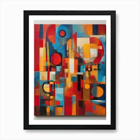 Abstract Painting 810 Art Print