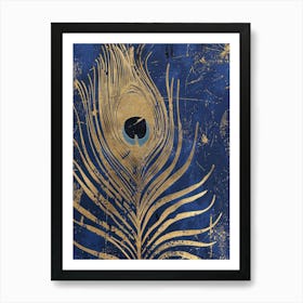 Peacock Feather 3 Art Print