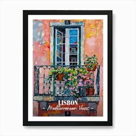 Mediterranean Views Lisbon 4 Art Print