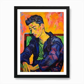 Everett Retro Pop Art 3 Art Print