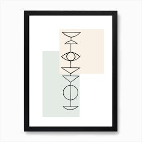 Abstract Pendulum Two Art Print