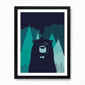 Nordic Bear Art Print