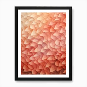 Tessellation Exploration Geometric Illustration 7 Art Print