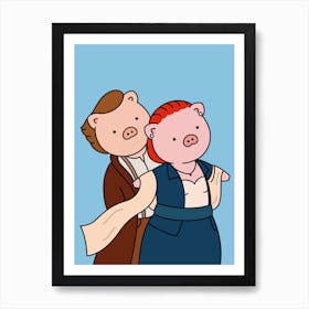 Jack And Rose Art Print