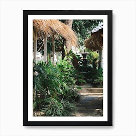 Bali Green Garden Art Print