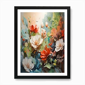 Flowers In A Vase Art Print