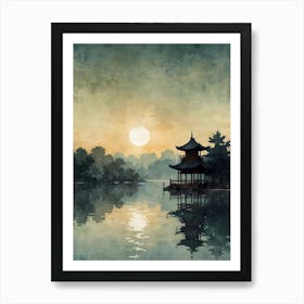 Chinese Pagoda 26 Art Print