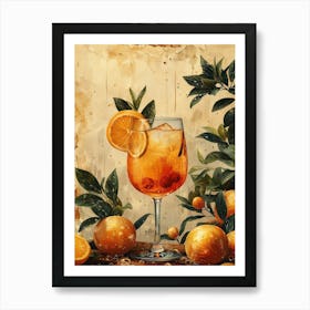 Aperol Spritz Art Print 42 Art Print