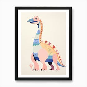 Nursery Dinosaur Art Saurophaganax 3 Art Print