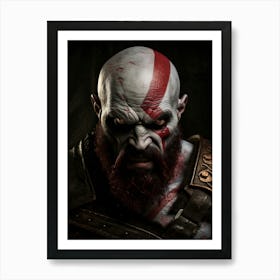 God Of War 8 Art Print