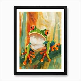 Tree Frog 3 Art Print