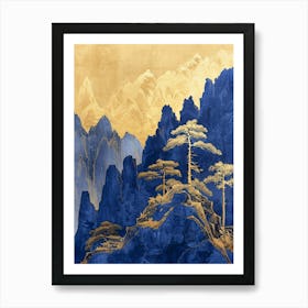 Chinese Mountains 99 Art Print