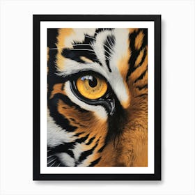 Tiger Eye 1 Art Print