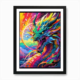 Dragon 9 Art Print