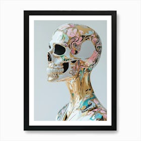 Mannequin skull 2 Art Print