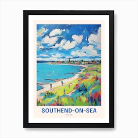 Southend On Sea England 2 Uk Travel Poster Art Print