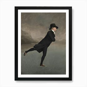 Vintage Skater Art Print