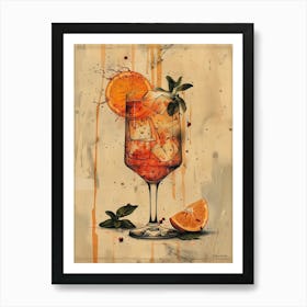 Aperol Spritz Art Print 417 Art Print