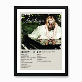 Goodbye Lullaby By Avril Lavigne 2011 Poster 1 Art Print